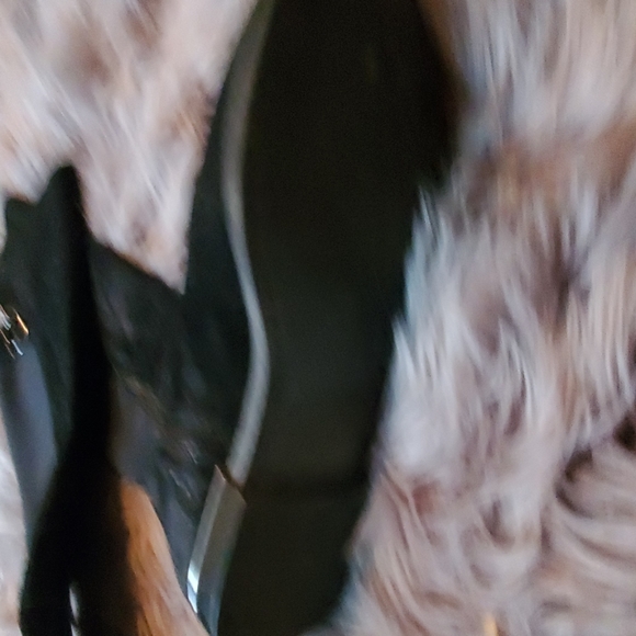 Black Calvin Klein OTK boots. - Picture 7 of 8